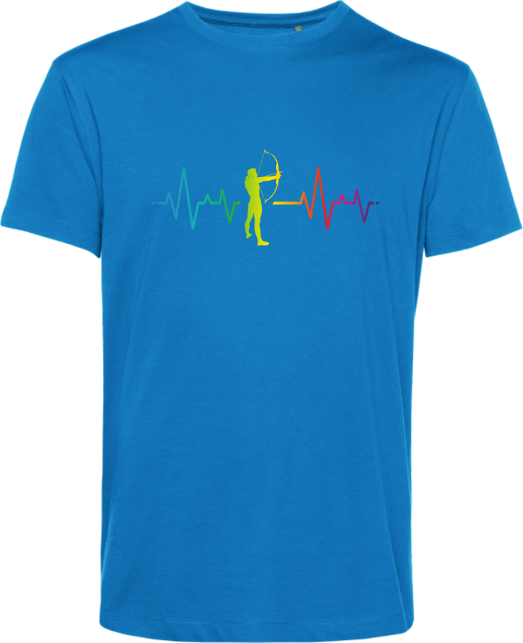 Bogensport T-Shirt "Heartbeat" Motiv 7